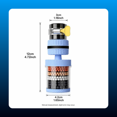 6-Layer Kitchen Sink Water Filter