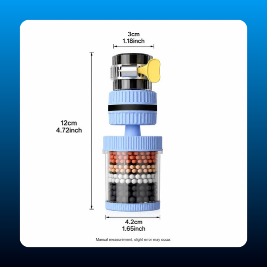 6-Layer Kitchen Sink Water Filter