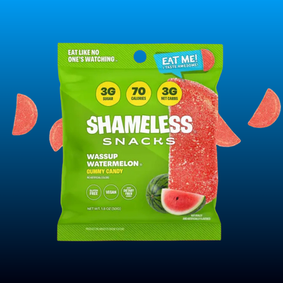 Low Calorie Watermelon Real Fruit Juicy Sour Sweet Natural Gummies