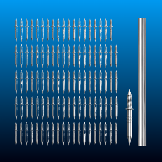 100 Counts Double-Headed Skirting Thread Seamless Nail Non Marking
