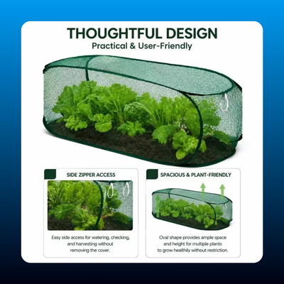 Collapsible Pop-up Mesh Plant Protection Net Cover