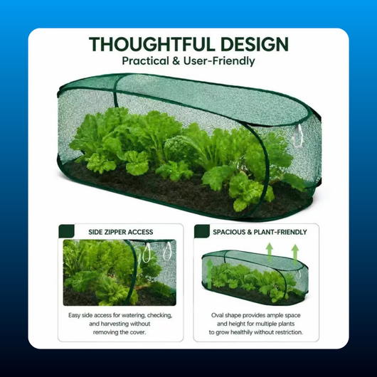 Collapsible Pop-up Mesh Plant Protection Net Cover