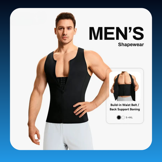 Men's Waist Trainer Trimmer Compression Vest