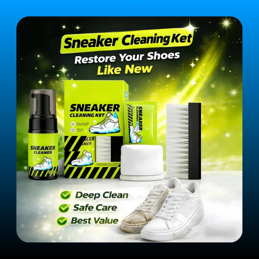 Premium Sneaker Cleaner & Shoe Care Set