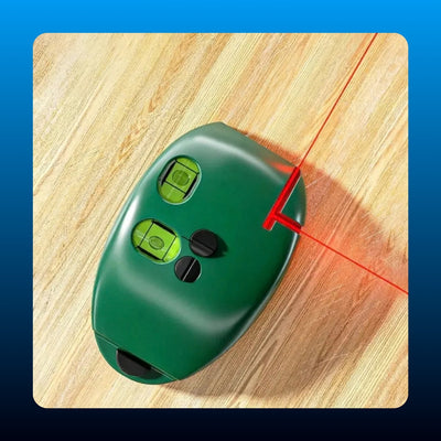 Right Angle Laser Level with Bubble Vials