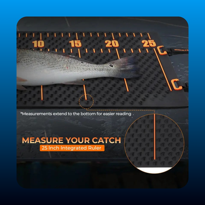 Anti-Slip Fillet Mat with Measuring Guide