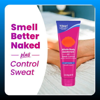 Whole Body Deodorant and Sweat Control Cream