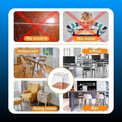 Chair Leg Protector Silicone (48 Pack)