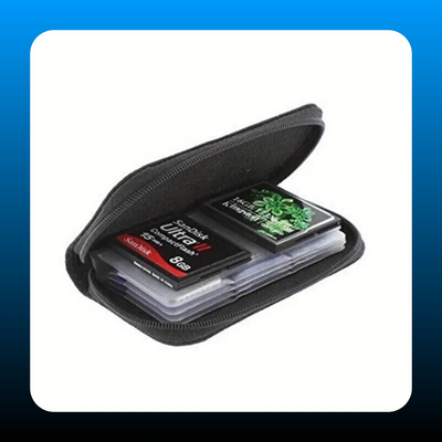 Portable Multifunctional Camera Card Storage Bag
