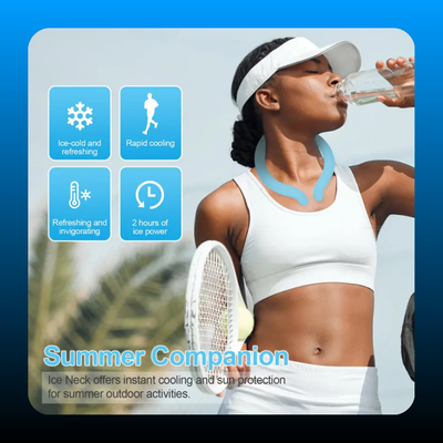 Reusable Neck Ice Cooling Tube