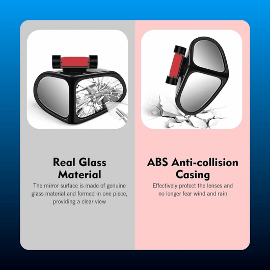 360-Degree Rotatable Blind Spot Mirror