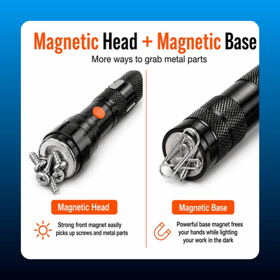 4-in-1 Telescoping Magnetic Pickup Tool