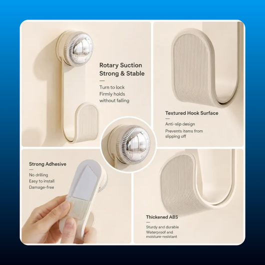 Multifunctional Pot Lid Hanger Hook