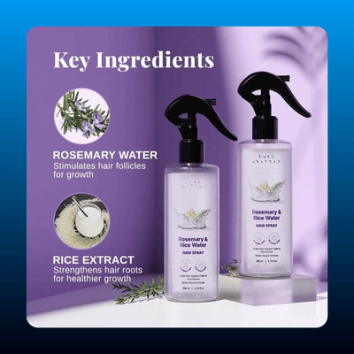 Rosemary and Rice Water Hair Spray