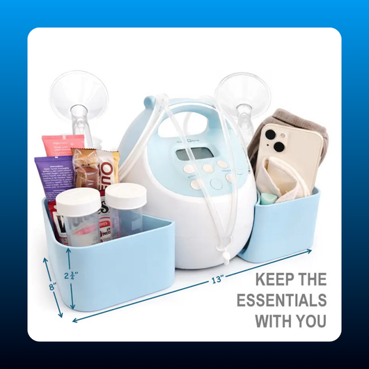 Breast Pump Caddy Organizer