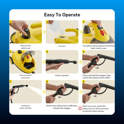 High Pressure Steam Cleaner