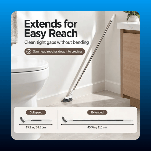 Telescopic Crevice Cleaning Brush