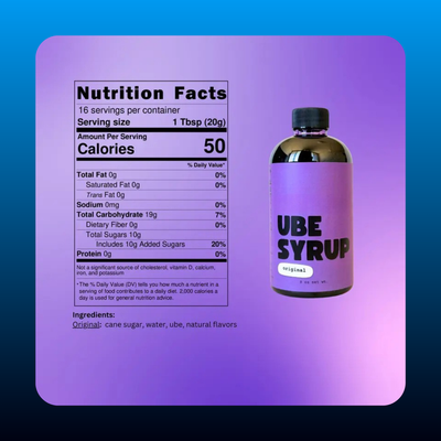 Premium Grade Ube Syrup