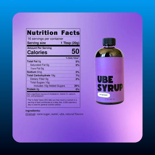 Premium Grade Ube Syrup