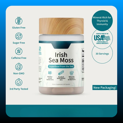 Irish Sea Moss Supplement Capsules