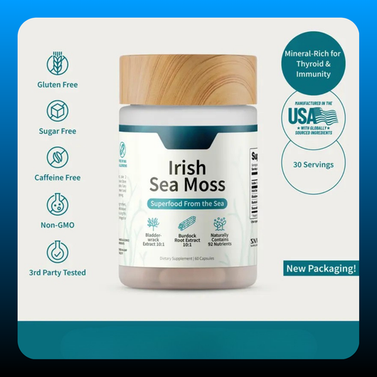 Irish Sea Moss Supplement Capsules