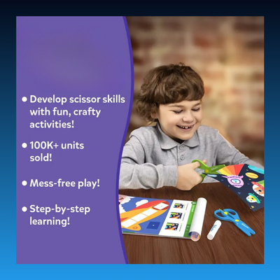 Practice Scissor Craft Kit for Kids