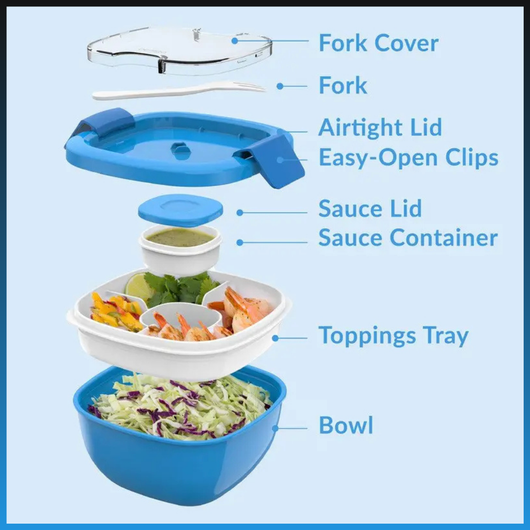 All-in-One Salad Container