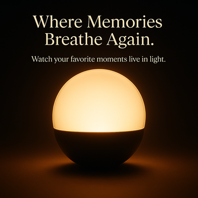 MemoryGlow – Personalized Video Light Orb