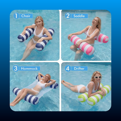 Inflatable Pool Floats (4 Packs)