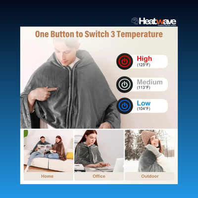 Heatwave - Heated Blanket Shawl