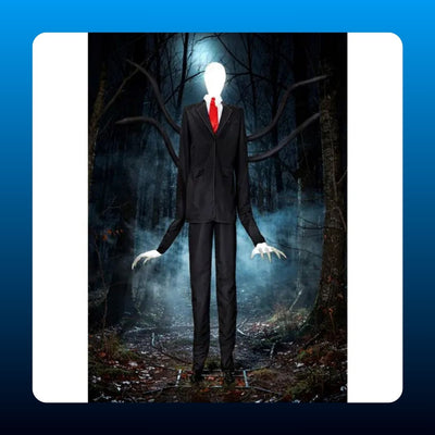 Light Up Faceless Tall Man Prop