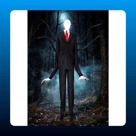 Light Up Faceless Tall Man Prop