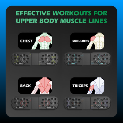 Abdominal And Chest Muscle Training Folding Push Up Stand
