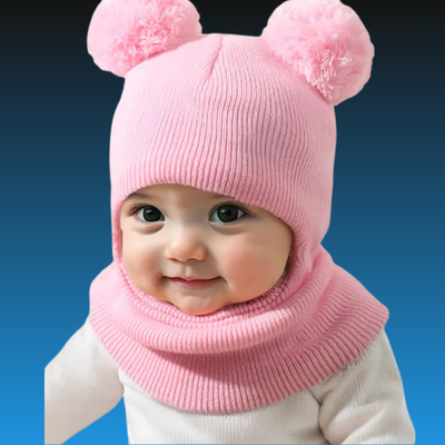 Winter Balaclava Neck Warmer for Babies