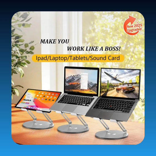 Adjustable Foldable Aluminum Laptop Stand
