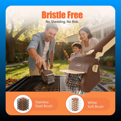 Electric BBQ Grill Cleaning Brush