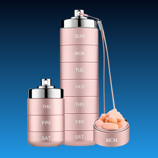 Metal Travel Pill Organizer