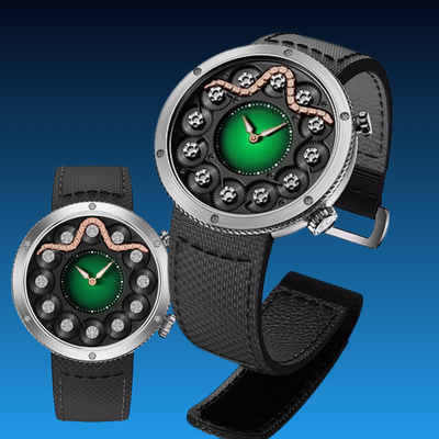Snake Movement Luxury Watch