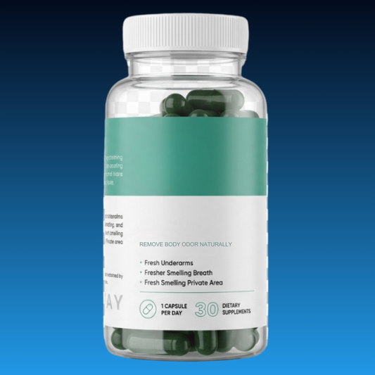 Chlorophyll Pill For Body Odor, Detox & Skin