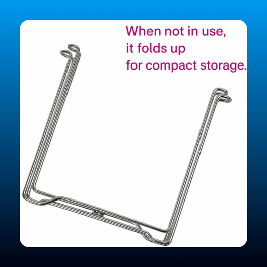 Foldable Stainless Steel Trash Bag Holder