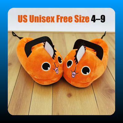 Anime Plush Slippers Freesize