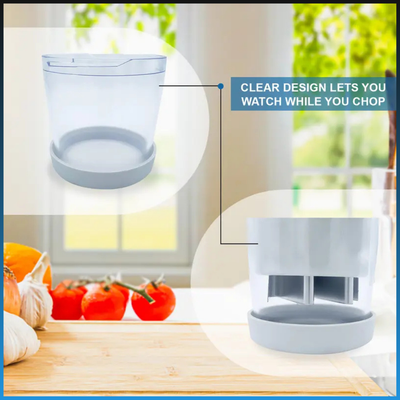 Press On Kitchen Food Chopper