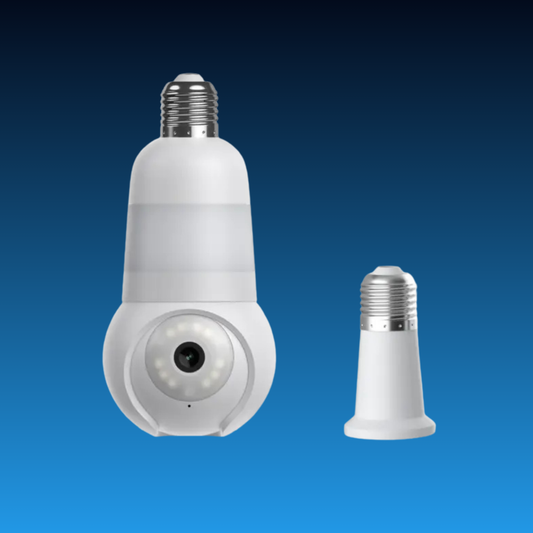 Light Bulb with Security Camera