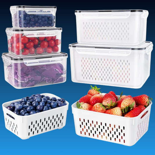 Fridge Organizers and Storage (5 Pack)