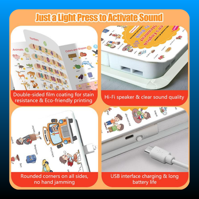 Interactive English Sound Book for Kids