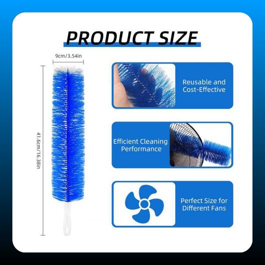 Reusable Fan Dust Cleaning Brush