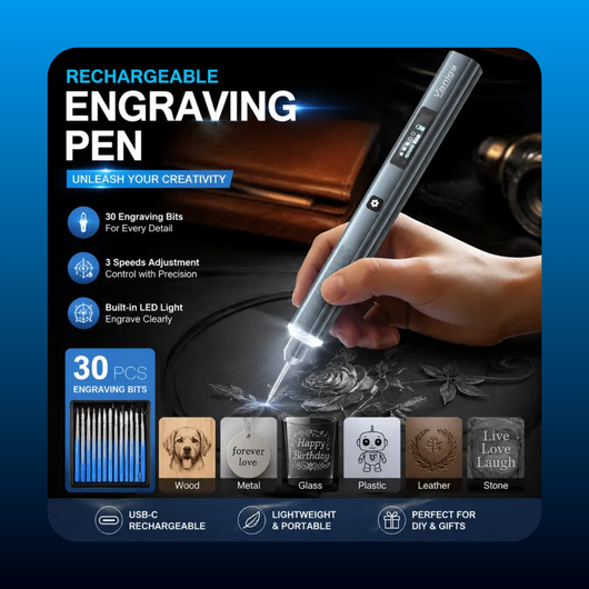 Cordless Rechargeable Engraving Pen