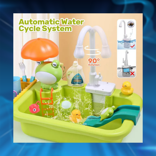 Play Sink with Running Water