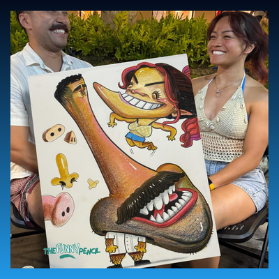 The Funny Pencil – Custom Caricatures for Everyone (Copy)