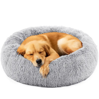 Calming Soft Donut Pet Bed